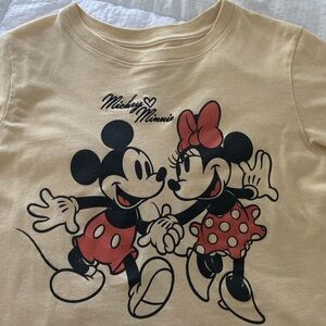 Disney Mickey and Minnie T shirt 100% cotton